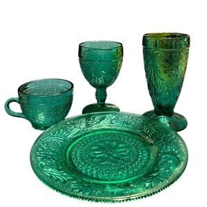 TIARA SÁNDWICH SPRUCE SET OF FOUR EXCELLENT CONDITION